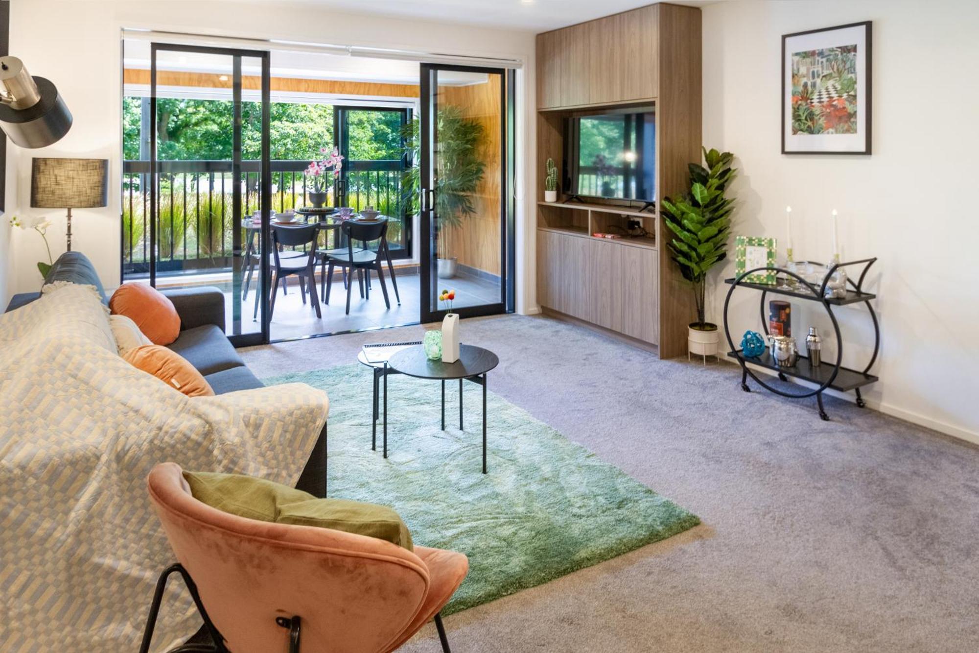 Cozy 1-Bed Apartment With Park Views, Sleeps 4 Christchurch Zewnętrze zdjęcie